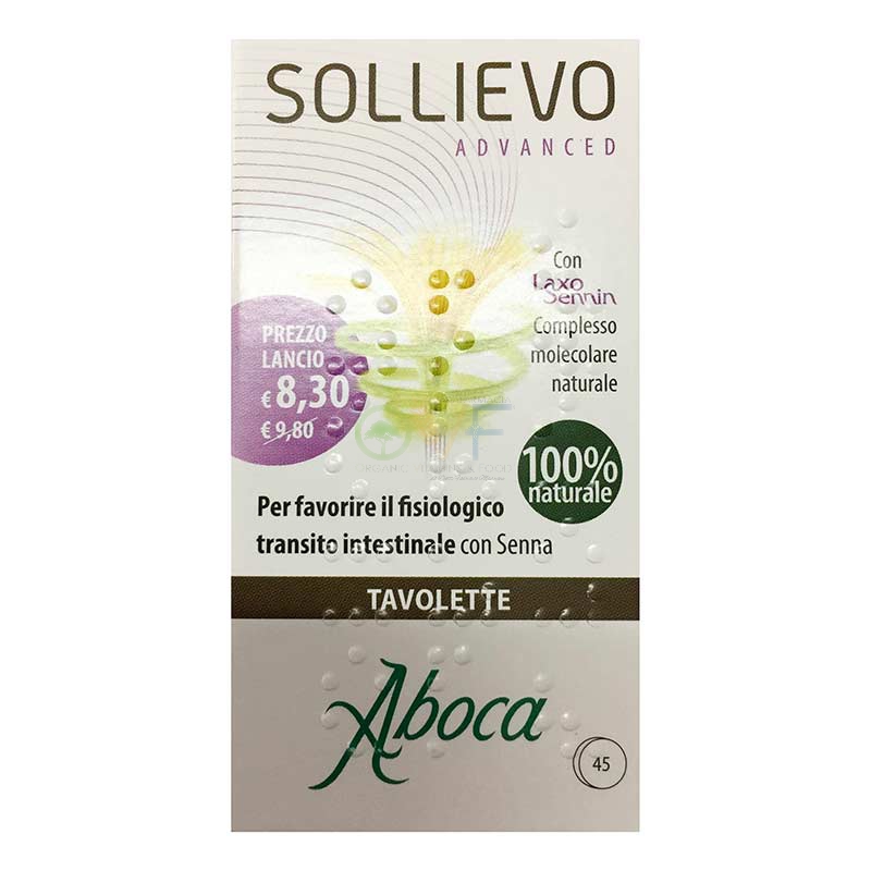 Aboca Linea Intestino Sano Sollievo Advanced Integratore Alimentare 45 Tavolette