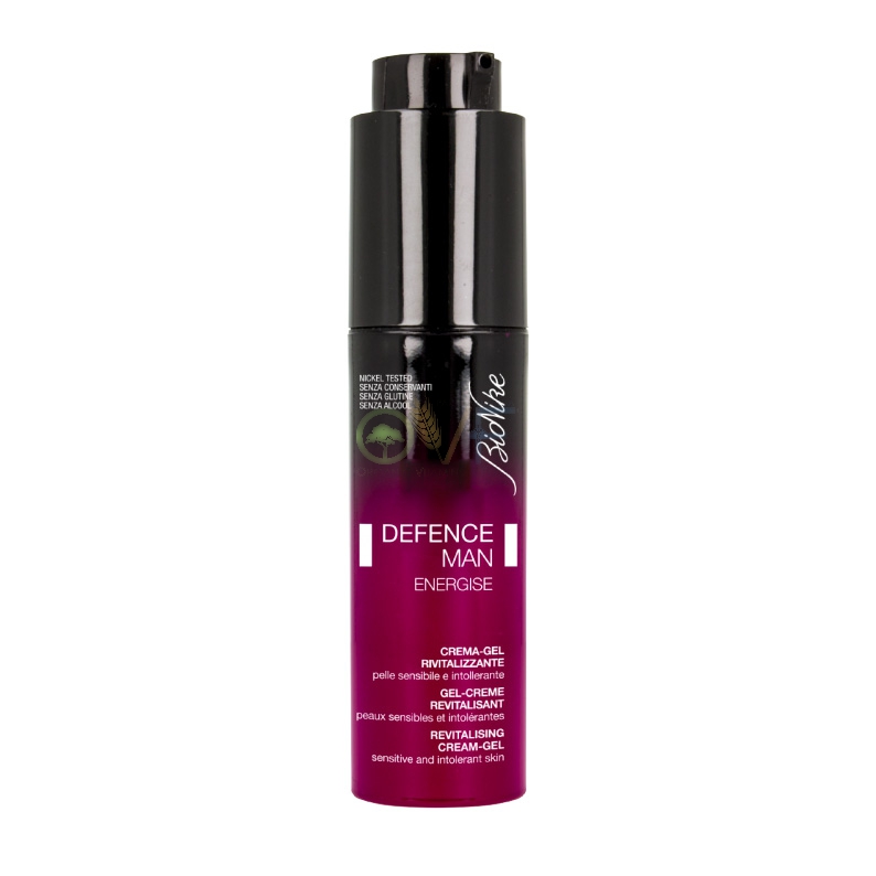 BioNike Linea Defence Man Energise Crema-Gel Rivitalizzante Viso Uomo 50 ml