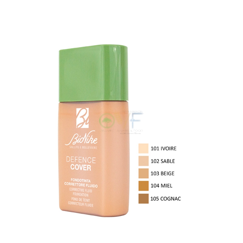Bionike Linea Defence Color Cover Fondotinta Viso Fluido Camouflage 102 40 ml