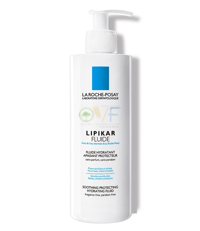 La Roche Posay Linea Lipikar Fluide Trattamento Fluido Pelle Molto Secca 400 ml