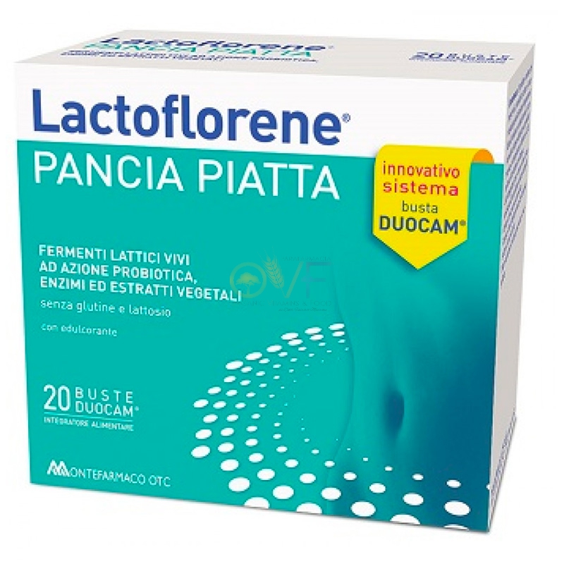 Lactoflorene Linea Fermenti Pancia Piatta Integratore Alimentare 20 Buste