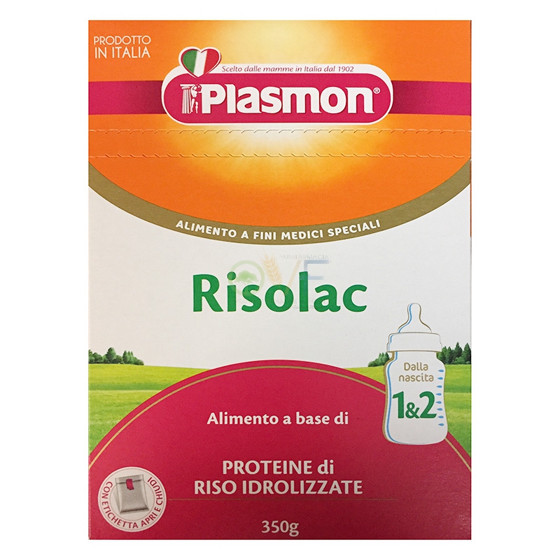 Plasmon Linea Allattamento Risolac 1&2 Latte in Polvere Periodo: 0-6 mesi 350 g