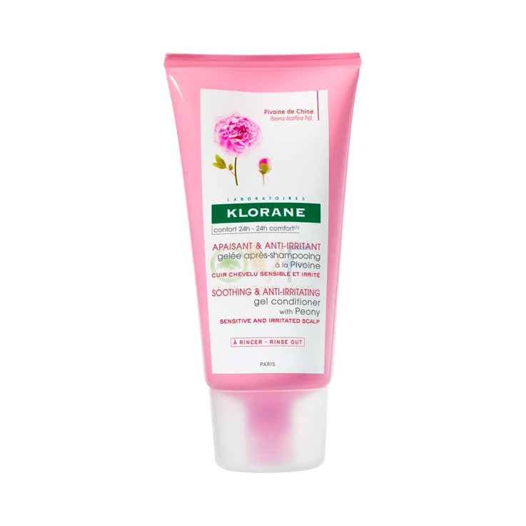 Klorane Capelli Linea Peonia Lenitiva Anti-Irritazioni Gel Dopo Shampoo 150 ml