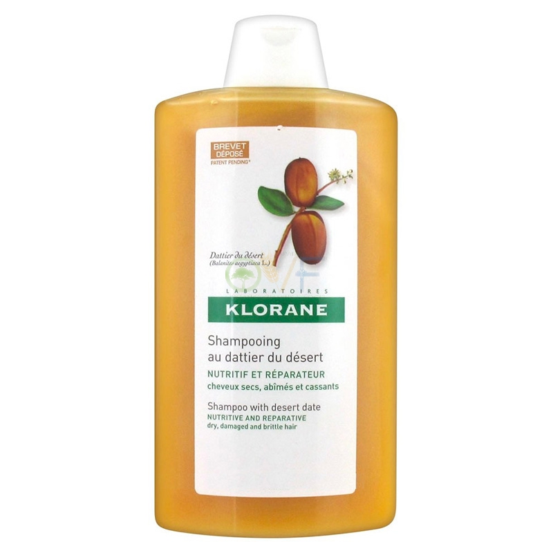 Klorane Capelli Linea Dattero del Deserto Nutriente Rigenerante Shampoo 200 ml