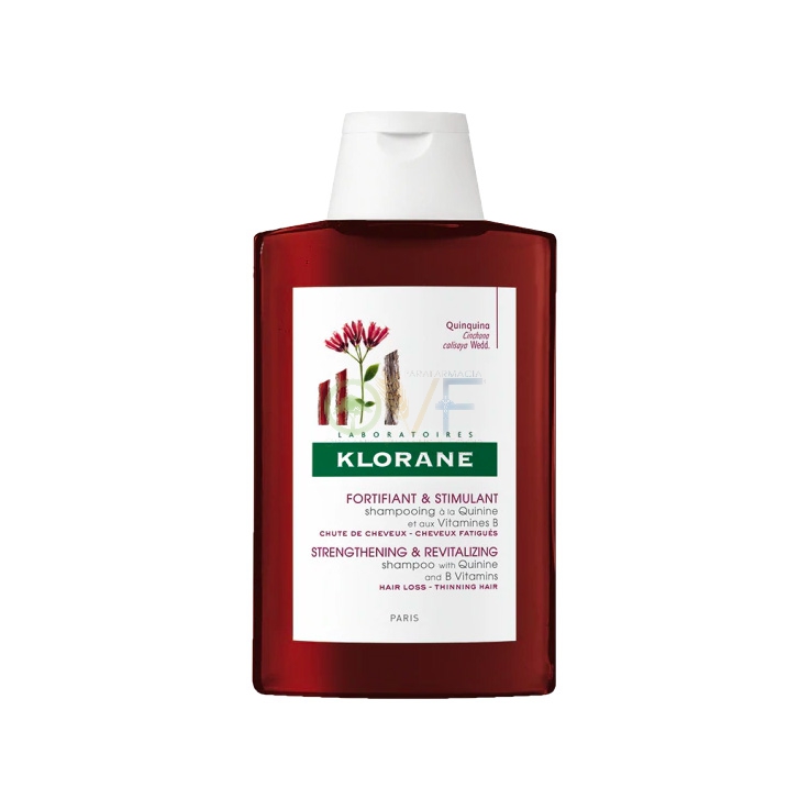 Klorane Capelli Linea Chinina Stimolante Fortificante Rigenerante Shampoo 400 ml