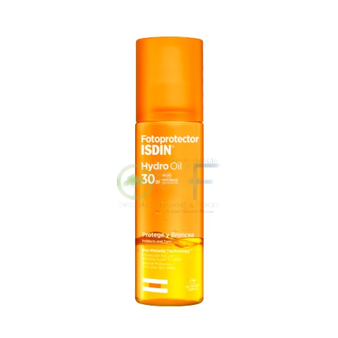 ISDIN Linea Solare SPF30 Fotoprotection Hydro Oil Trattamento Bifasico 200 ml
