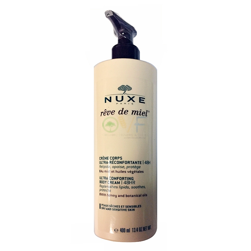 Nuxe Linea Reve De Miel Addolcente Crema Corpo Ultra-Reconfortant 48h 400 ml