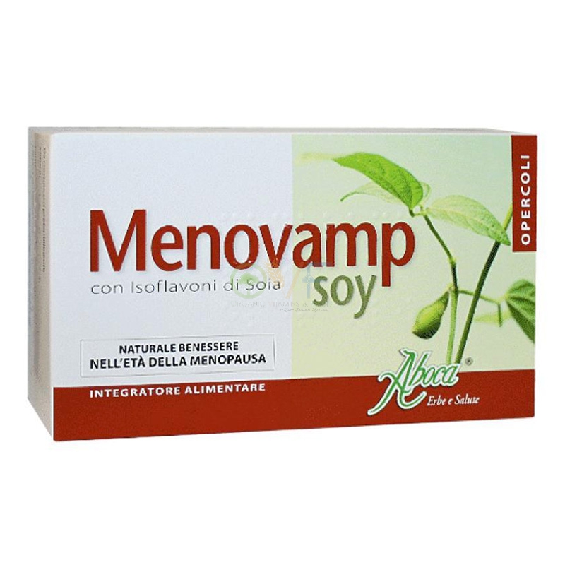 Aboca Integratori Linea Menopausa Menovamp Soy 60 Opercoli