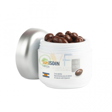 ISDIN Linea Sunisdin Integratore Alimentare Protettivo VitAox Ultra 30 Capsule