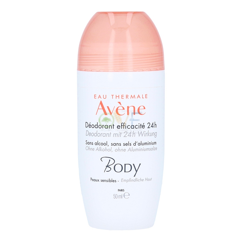 Avene Linea Deo Deodorante Efficacia 24h per Pelli Sensibili in Roll-on 50 ml