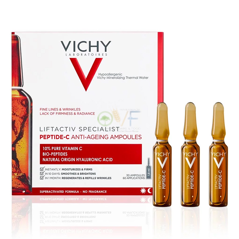 Vichy Linea Liftactiv Specialist Peptide-C Trattamento Antiet Viso 30 Ampolle