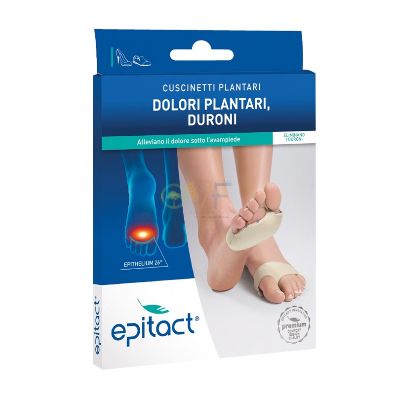 Epitact Linea Salute dei Piedi Cuscinetto Plantare Tallone Taglia S