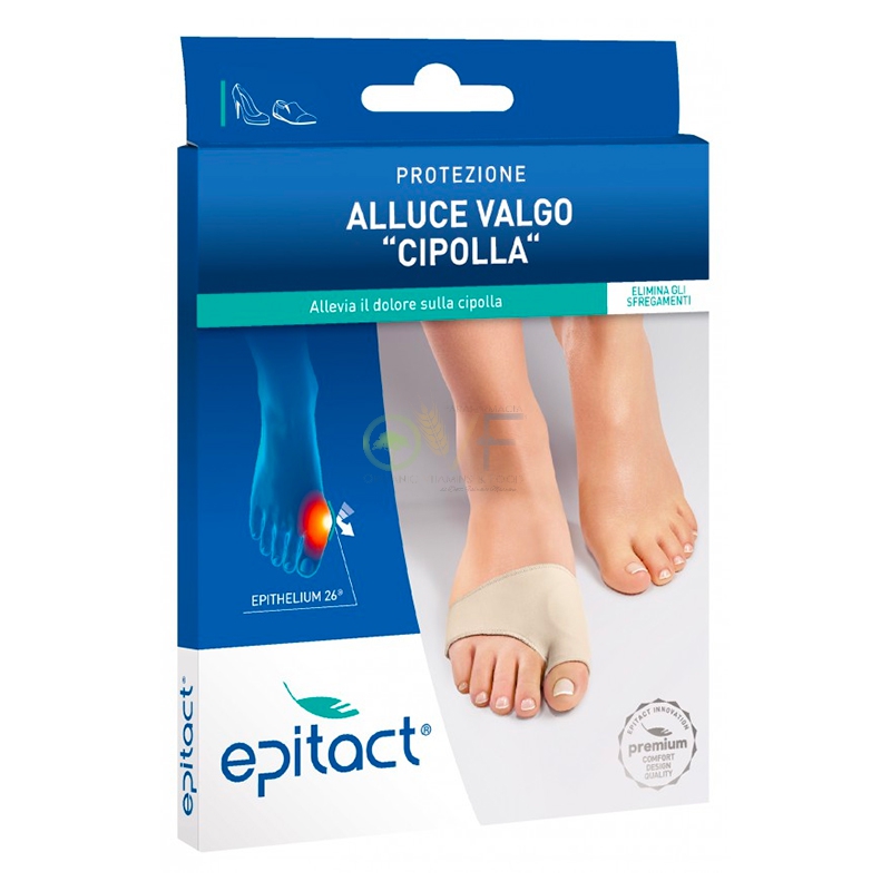Epitact Linea Salute dei Piedi Protezione Alluce Valgo Cipolla in Gel Taglia L
