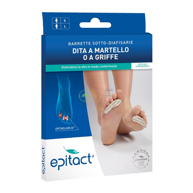 Epitact Linea Salute dei Piedi Sottodiafisiarie Dita a Martello Donna