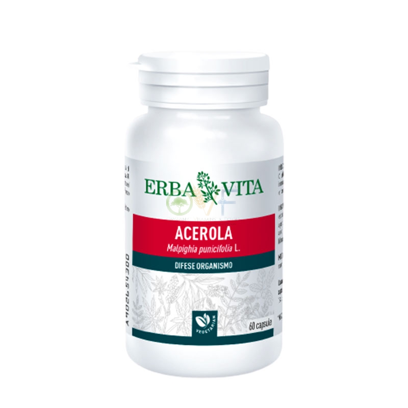Erba Vita Linea Tradizione Fitoterapica Acerola 60 Capsule