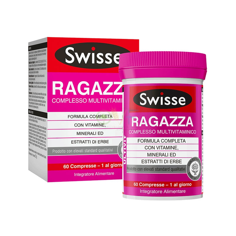 Swisse Linea Multivitaminici Ragazza Complesso Multivitaminico 60 Compresse
