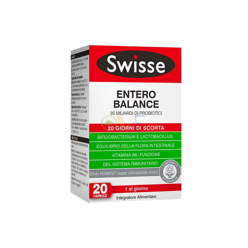 Swisse Linea Equilibrio Gastrointestinale Entero Balance 20 Capsule