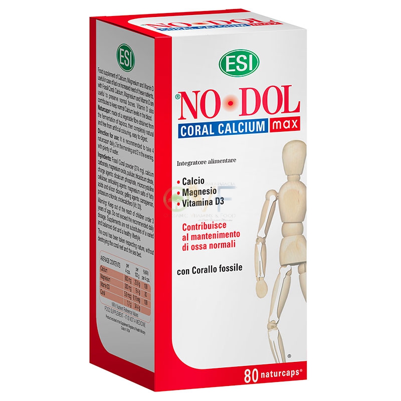 Esi Linea No Dol Coral Calcium Max 80 Naturcaps