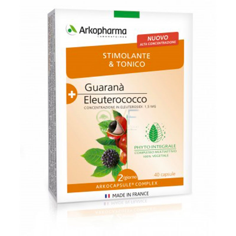 Arkocapsule Linea Energia e Fatica Complex Stimolante e Tonico