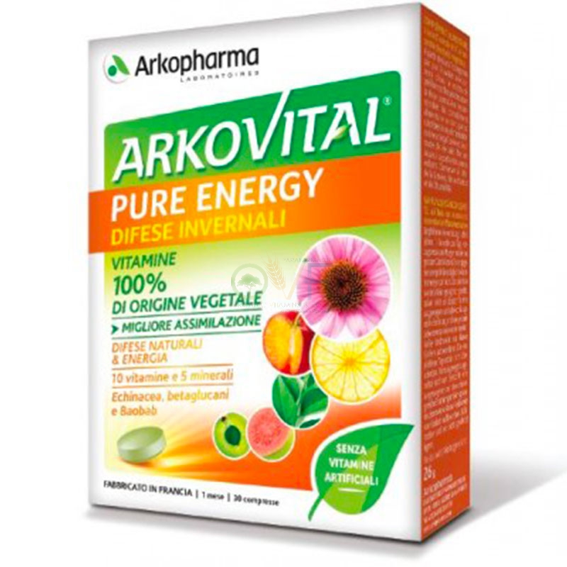 Arkovital Linea Immunit Pure Energy Difese Invernali 30 compresse