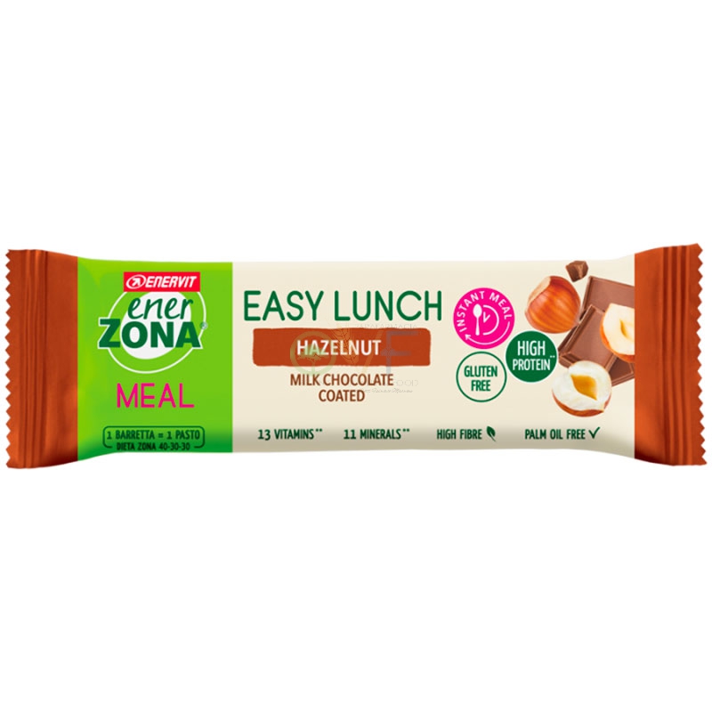 EnerZona Linea Easy Lunch Nutrition Bar al Gusto Hazelnut
