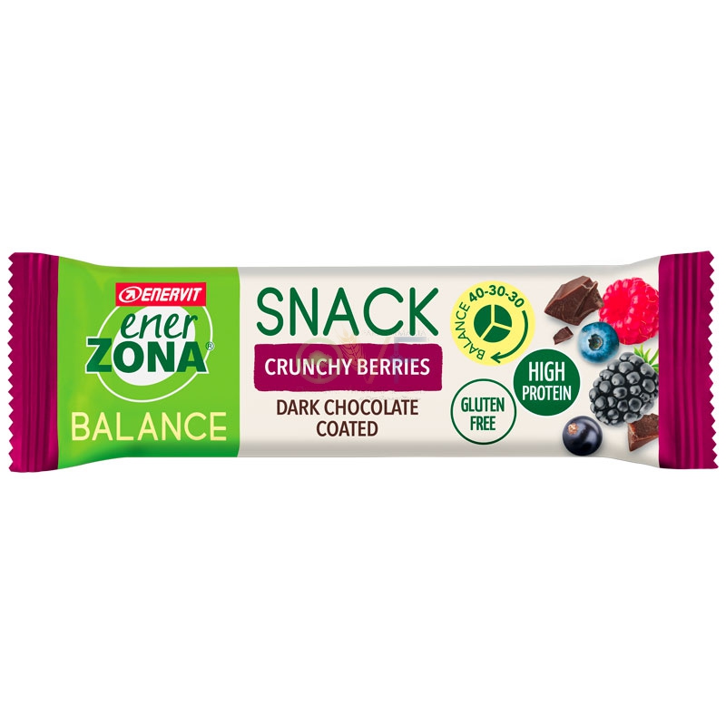 EnerZona Linea Snack e Spuntini Snack Balance Crunchy Berries da 33 g