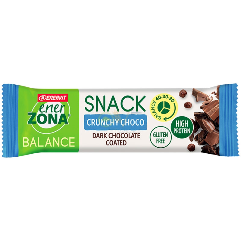EnerZona Linea Snack e Spuntini Snack Balance Crunchy Choco da 33 g