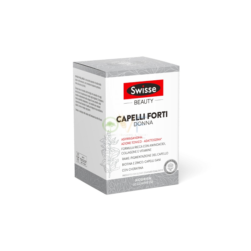 Swisse Linea bellezza Capelli Forti Donna 30 Compresse