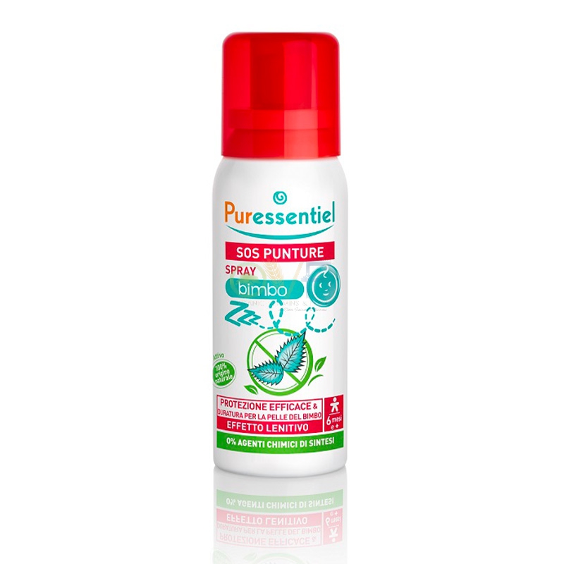 Puressentiel Linea S.O.S. Insetti Punture Spray Bimbo 60 ml