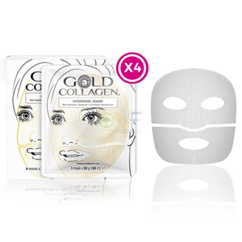 Minerva Labs Linea Gold Collagen Hydrogel Mask