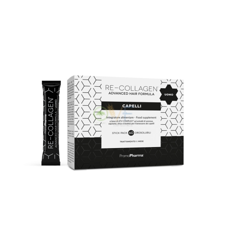 Promopharma Linea Re-Collagen Advanced Hair Formula Uomo 60 stick