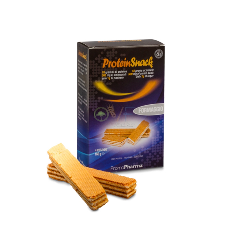 Promopharma Linea Protein Snack Wafer Formaggio