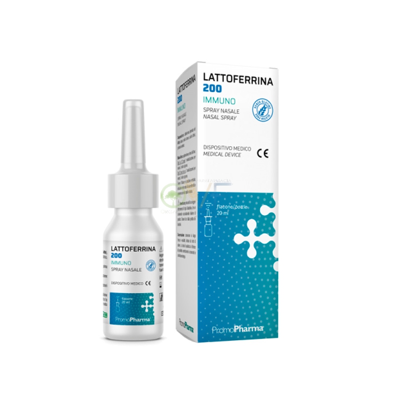 Promopharma Linea Lattoferrina 200 Immuno Spray Nasale 20 ml
