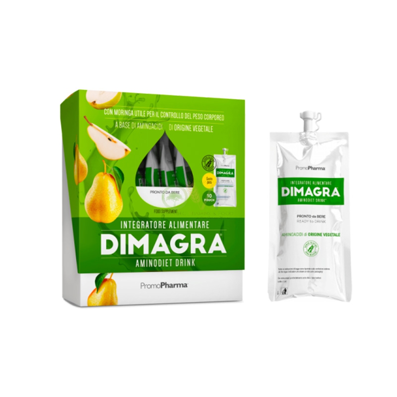 Promopharma Linea Dimagra Aminodiet Drink Gusto Pera 10 pouch