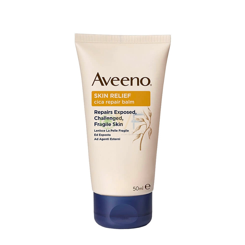 Aveeno Linea Corpo Skin Relief Balsamo Riparatore Lenitivo Cica 50 ml