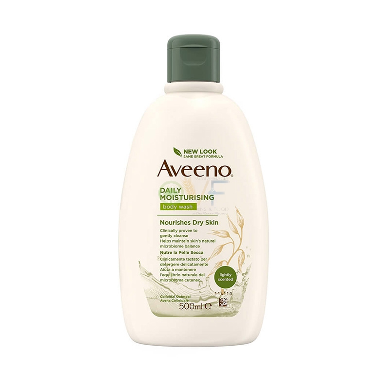 Aveeno Linea Corpo Daily Moisturising Bagno Doccia Profumo Delicato 500 ml