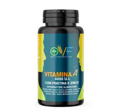 Ovf Vitamina A 4000 U.I. con FISETINA E ZINCO 60 cps