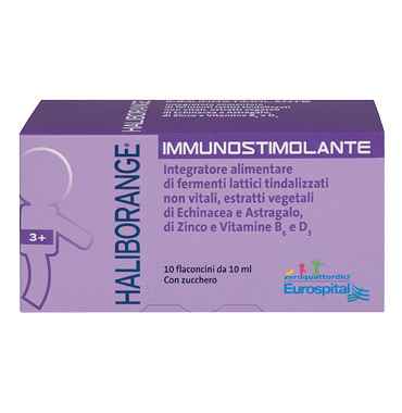 Eurospital Linea Difese Immunitario Haliborange Immunostimolante 10 Flaconcini